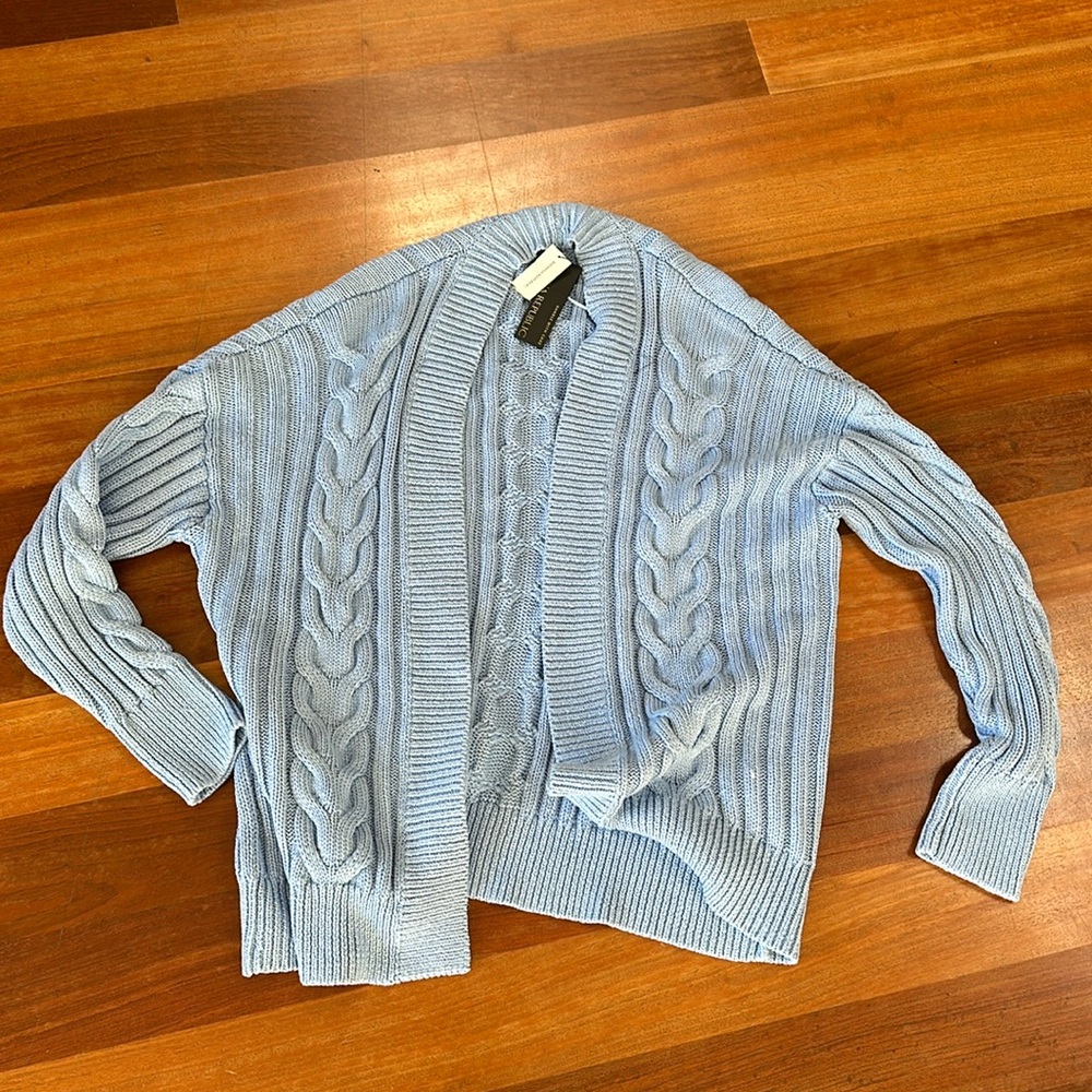 Women’s Banana Republic New With Tags open long knit cardigan size Large